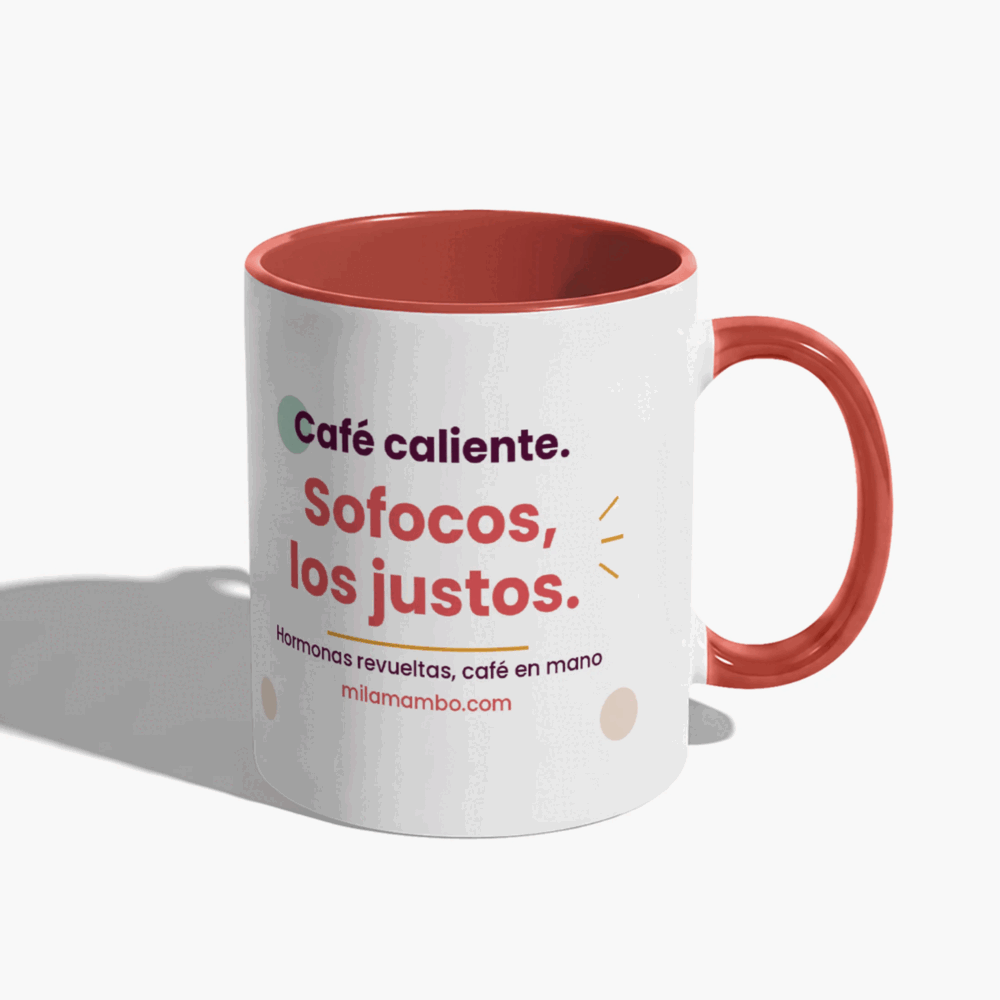Taza Mila Mambo, vista frontal